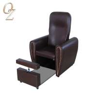 Reclining chair spa pedicure spa chair no plumbing foldable pedicure chair black pink white Foot Massage Stations