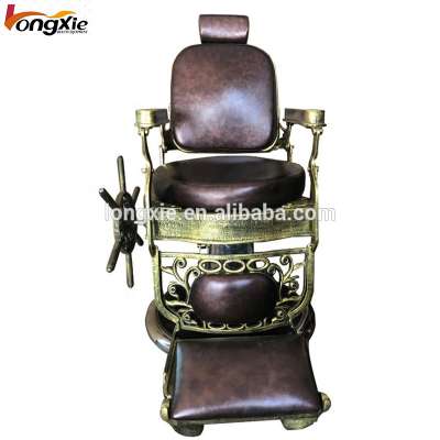 new antique barber chair with button tufted for salon furniture barber shop