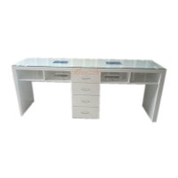 BQ!! antique beauty nail salon equipment manicure nail table , used pedicure manicure desk wholesale price